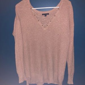 MAUVE AEO SWEATER